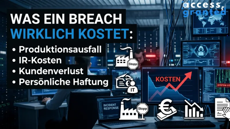 Was ein Breach wirklich kostet: Produktionsausfall, IR-Kosten, Kundenverlust und persönliche Haftung