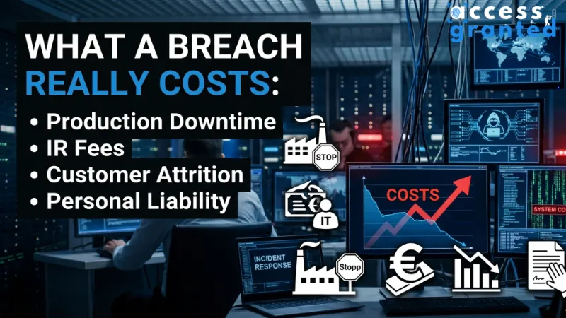 What a Breach Really Costs: Production Downtime, IR Fees, Customer Attrition and Personal Liability